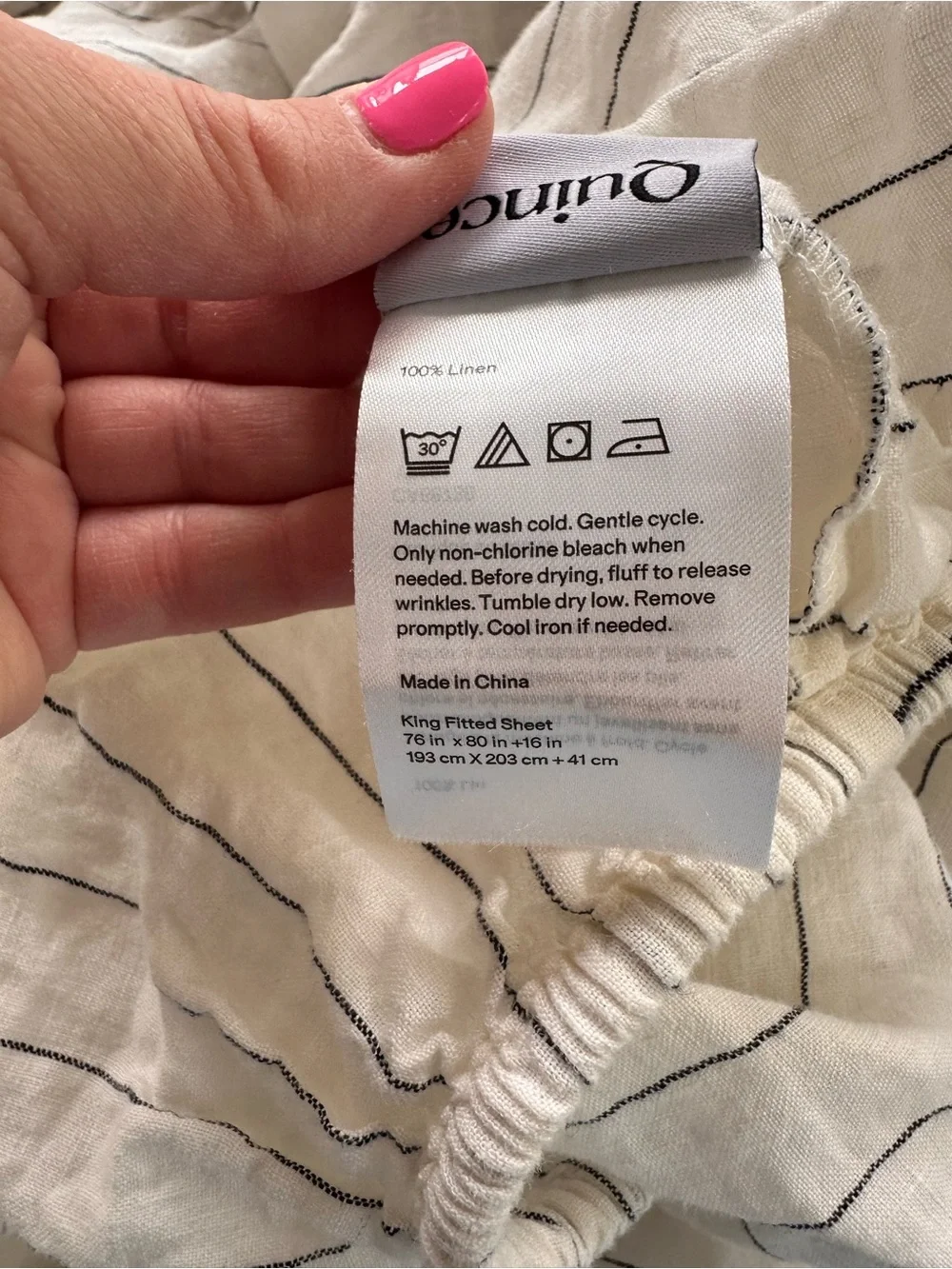 Quince Linen Sheet Set